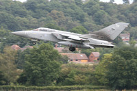 RAF Tornado F3 ZE728 performs missed approaches at Halfpenny Green