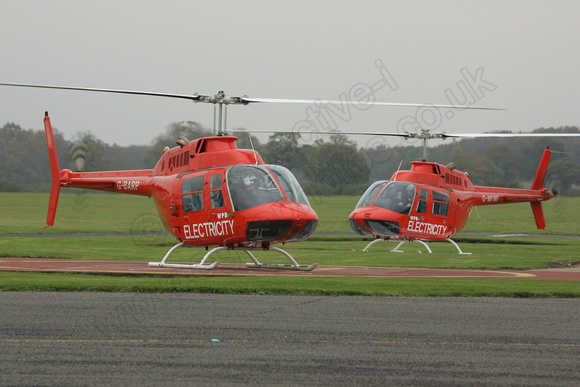 G-BARP & G-MFMF Bell 206B-3 Jet Ranger III