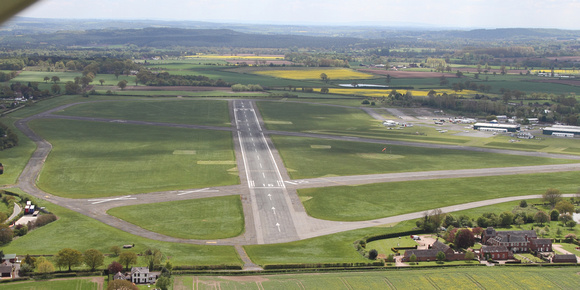 Halfpenny Green Airfield Runway 16 May 2013