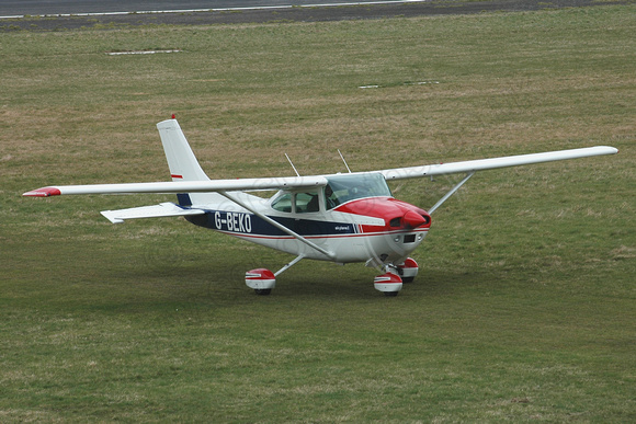 Reims Cessna F182Q Skylane II G-BEKO at Halfpenny Green Wolverhampton Airport