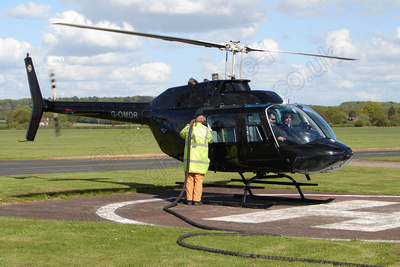 Wolverhampton Halfpenny Green Airport Photos: May 2012 &emdash; G-OMDR Agusta-Bell 206B Jet Ranger II