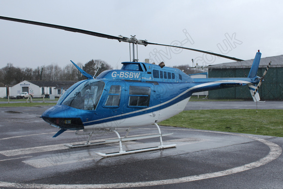 G-BSBW Bell 206B Jet Ranger III