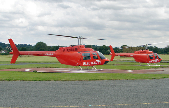 G-BARP Bell 206B Jet Ranger II  c/n 967