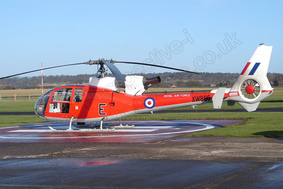 G-BXTH / XW866 'E' RAF Aerospatiale SA341D Gazelle HT.3  c/n WA1120